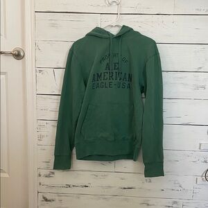 American Eagle Outfitters Green Hoodie